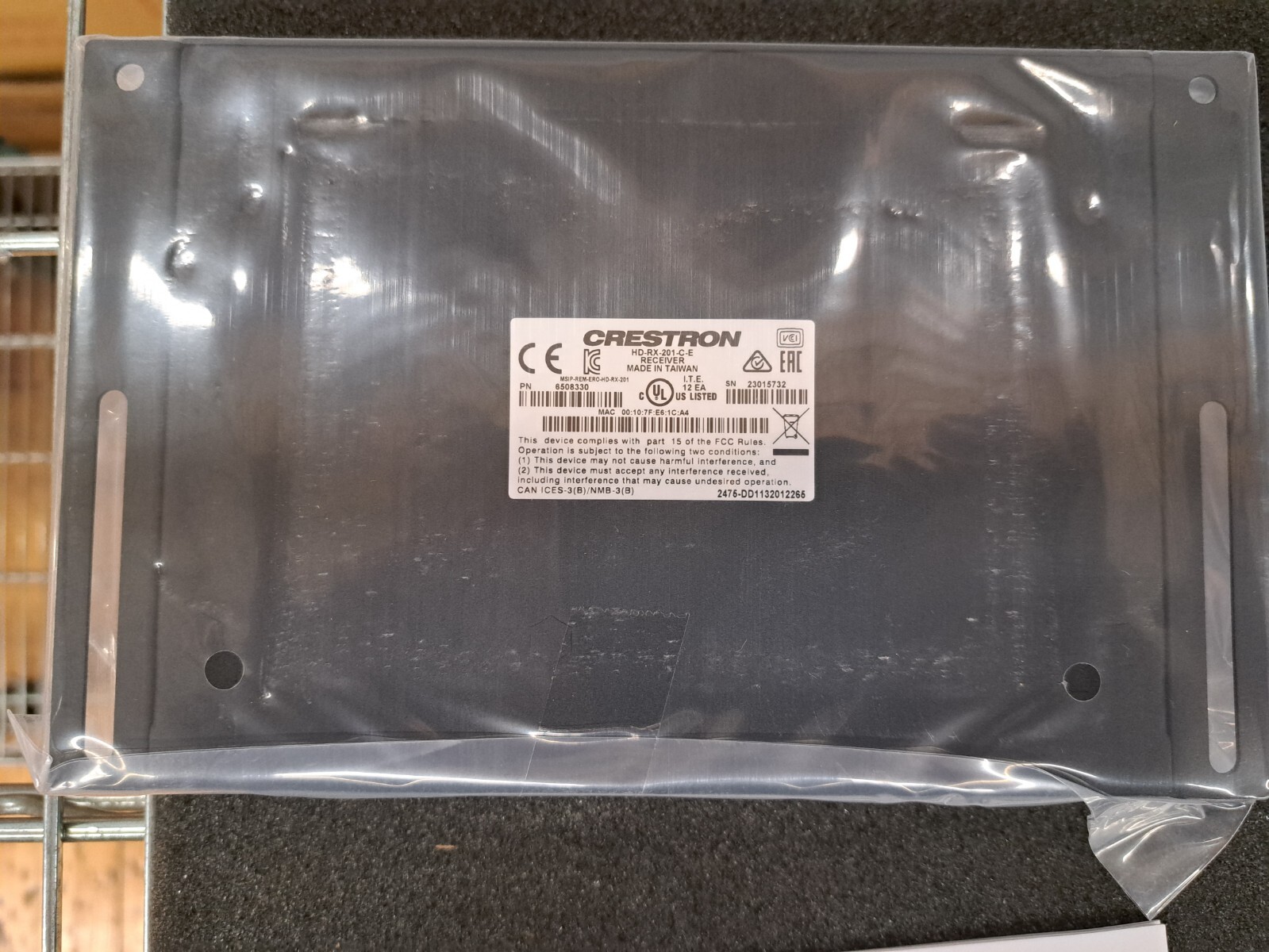 New, Crestron, HD-RX-201-C-E, HDMI Multiformat Switch and Receiver