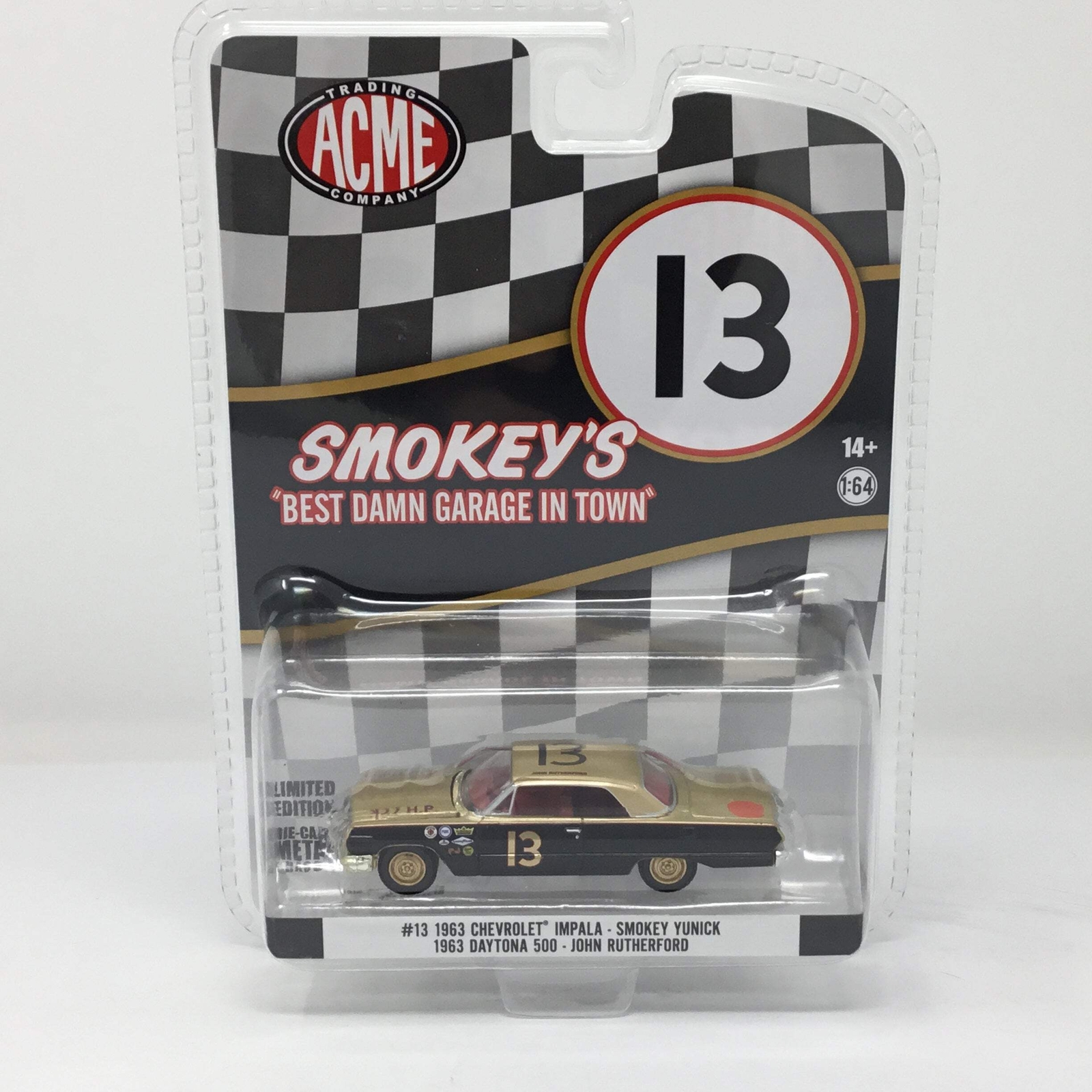 Smokey Yunick / John Rutherford 1963 Best Damn Garage in Town Daytona 500 Chevro