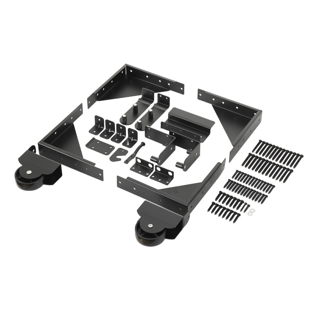 Sliding Gate Hardware Kit  Slide Rolling Gate Kit Heavy Duty for Wooden Fence