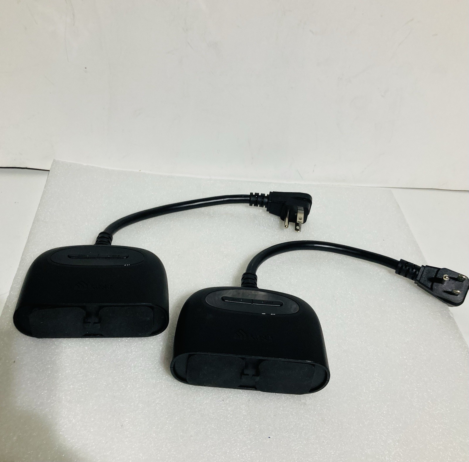 TP-Link Kasa EP40 Outdoor Smart Wi-Fi 2 Plug Outlets IP64 EUC (2 Pack)
