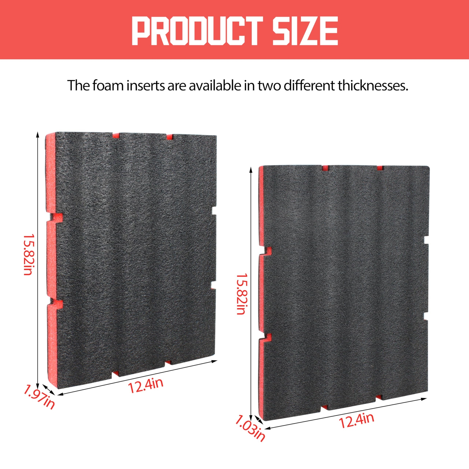 48-22-8452 Packout Foam Tool Organizer Inserts Compatible with Milwau-kee 48-...