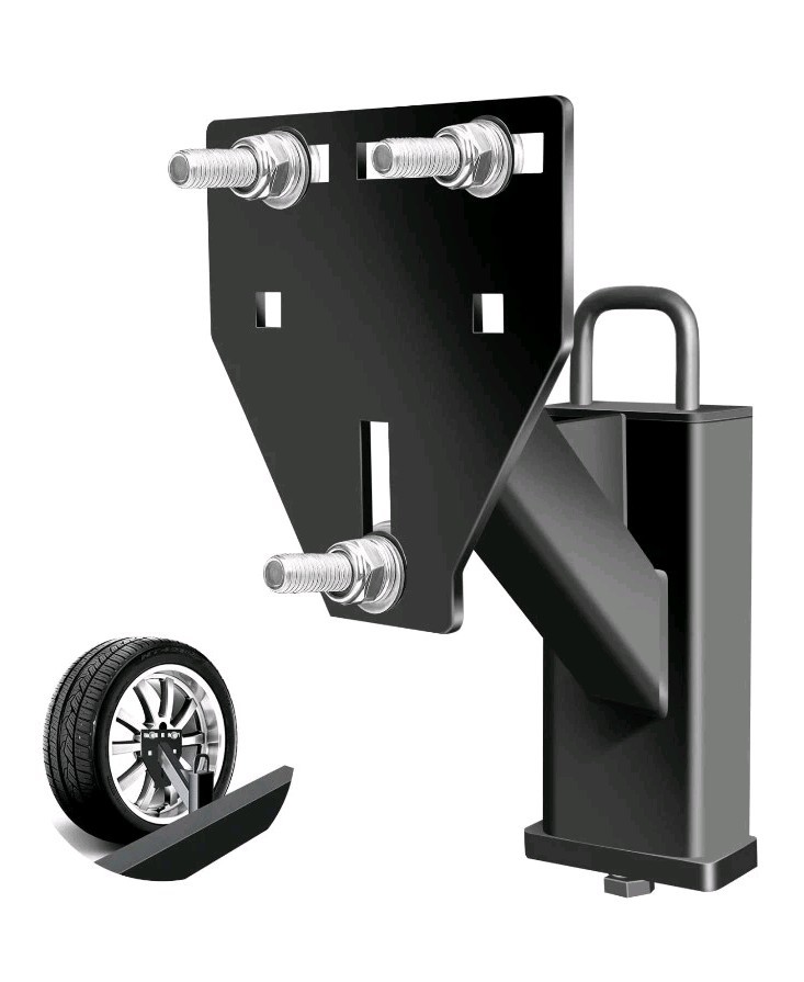 Stake Pocket Spare Tire Mount, Trailer Spare Tire Mount Fit 4 5 6 8 Lugs DEAL!