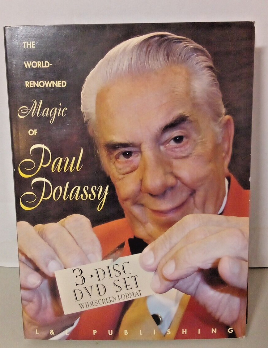 World Renowned Magic of Paul Potassy (DVD) Magic Trick Mentalism