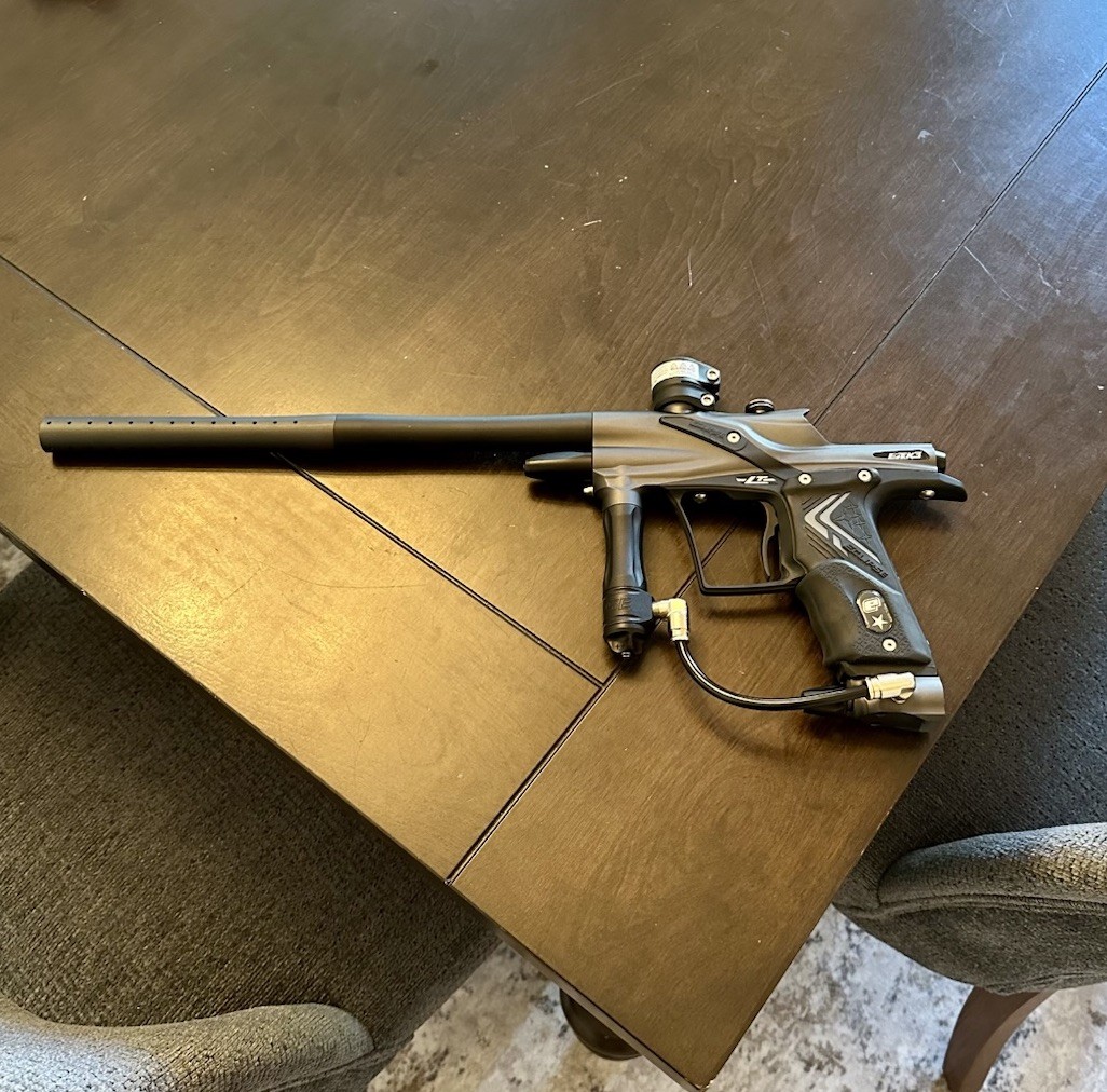 Planet Eclipse Etek Ego 3 Paintball Gun/Marker - Dust Grey/Black MINT