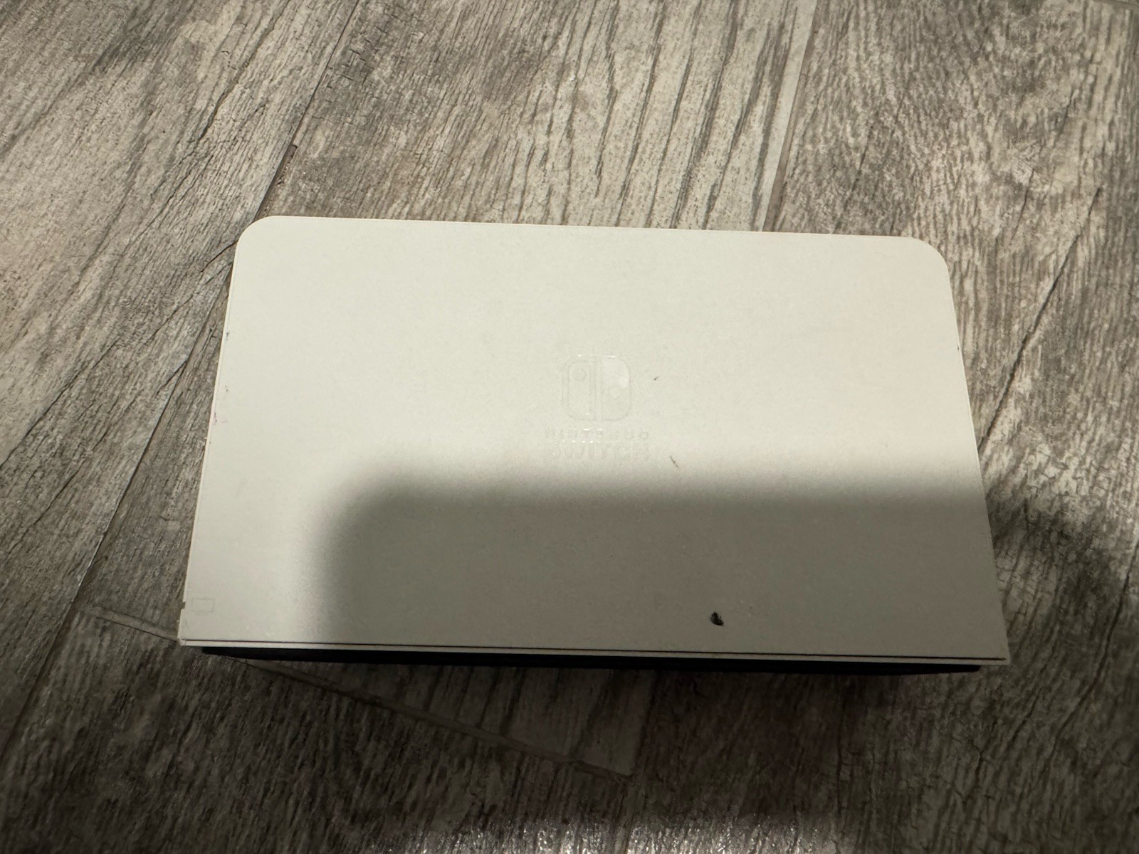 OEM Nintendo Switch OLED Dock with Cables Model HEG-007 White (Replacement Look