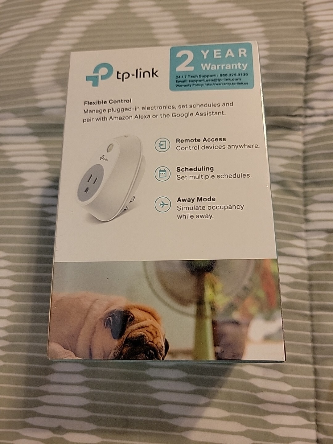 Tp-Link Smart WiFi Plug HS100 Version 1.0, New Sealed! Works W/ Alexa B73
