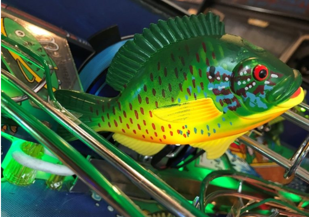 Fish Tales FT Pinball Machine LARGE SUNFISH LED Mod