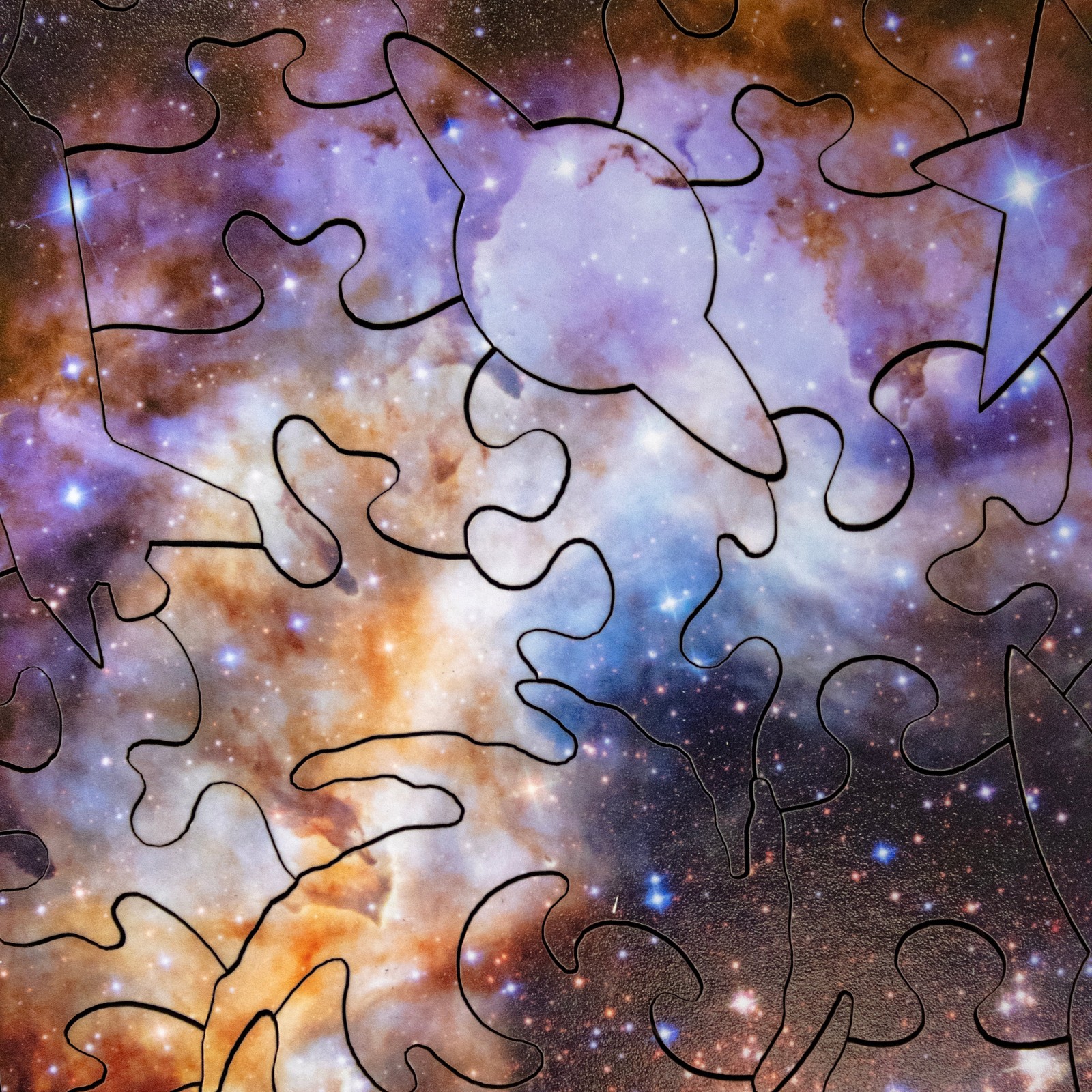 Celestial Fireworks (50 Piece Mini Puzzle)