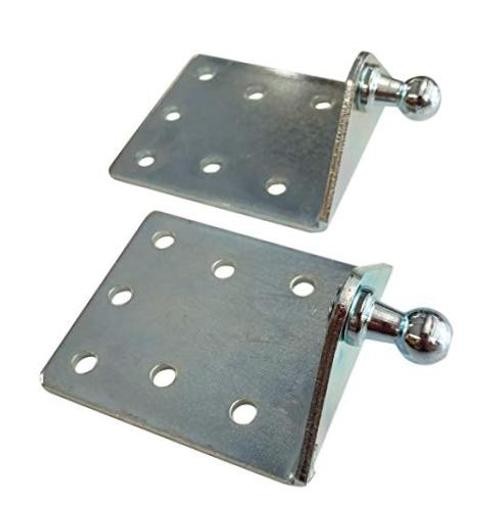 Hatchlift Universal Gas Shock Mounting Bracket - Heavy-Duty Angle Bracket 2pc