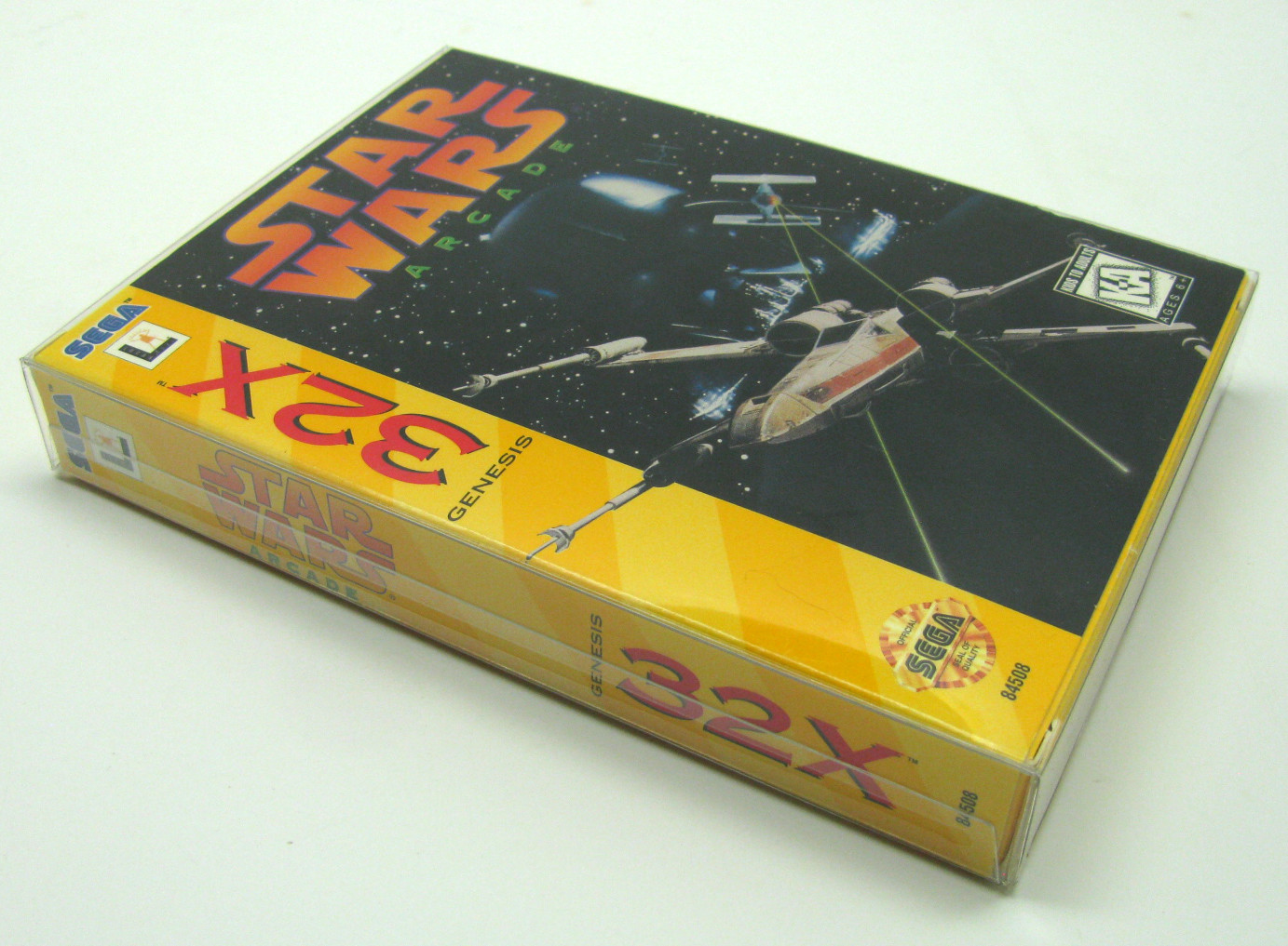 25x SEGA GENESIS 32X MEGA DRIVE BOX CLEAR PROTECTIVE GAME BOX SLEEVE CASE