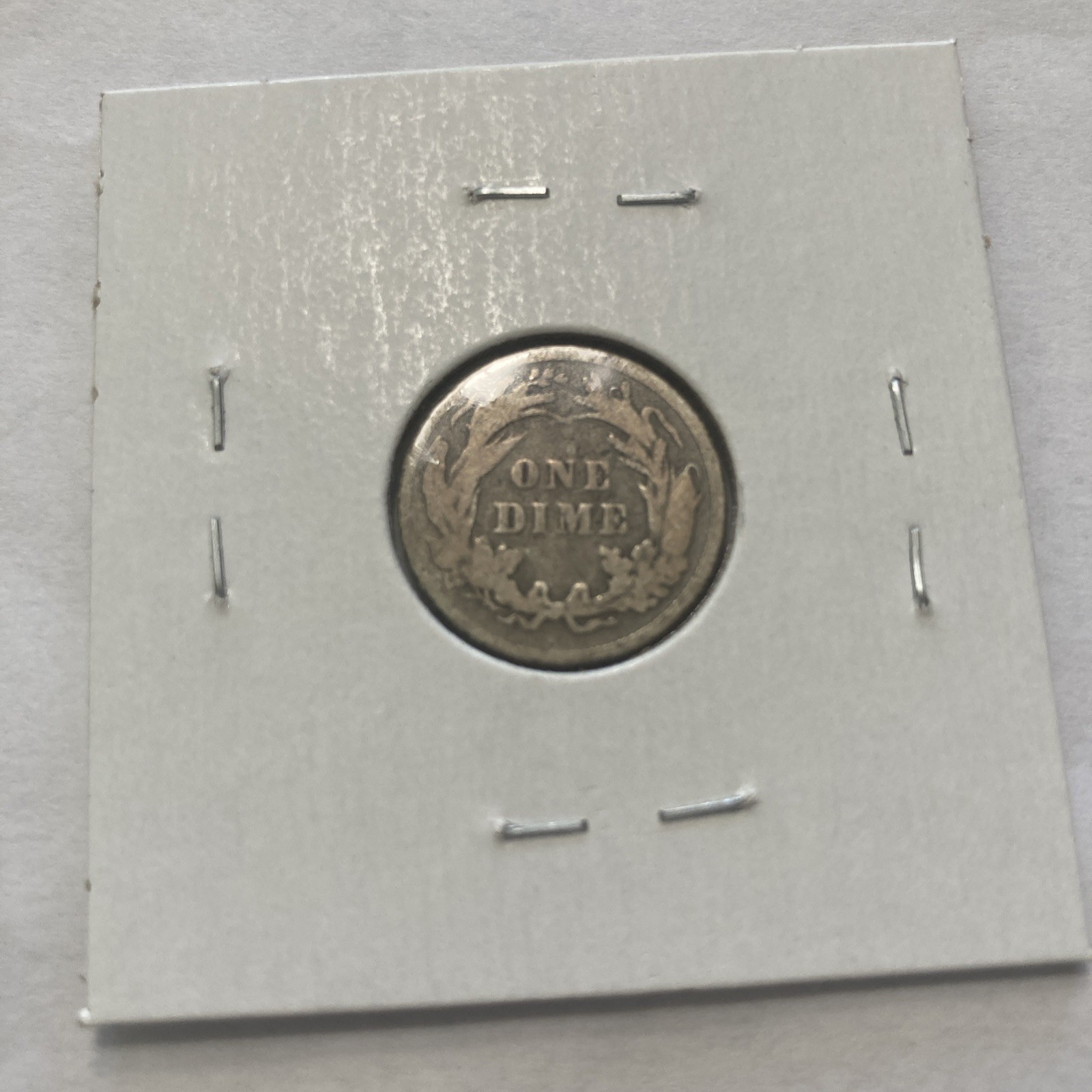 1897 P Barber 90% Silver Dime 10c US Coin