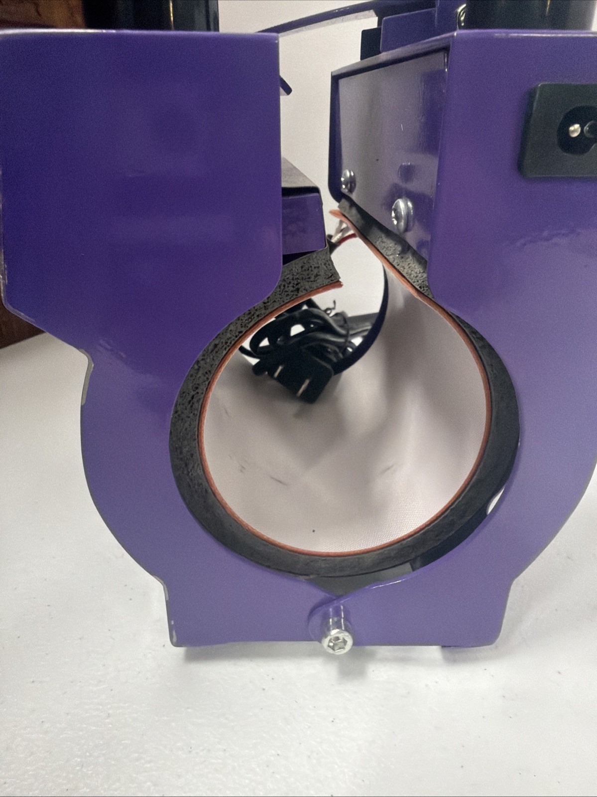 Purple HEATPRESS Brand Mug Press