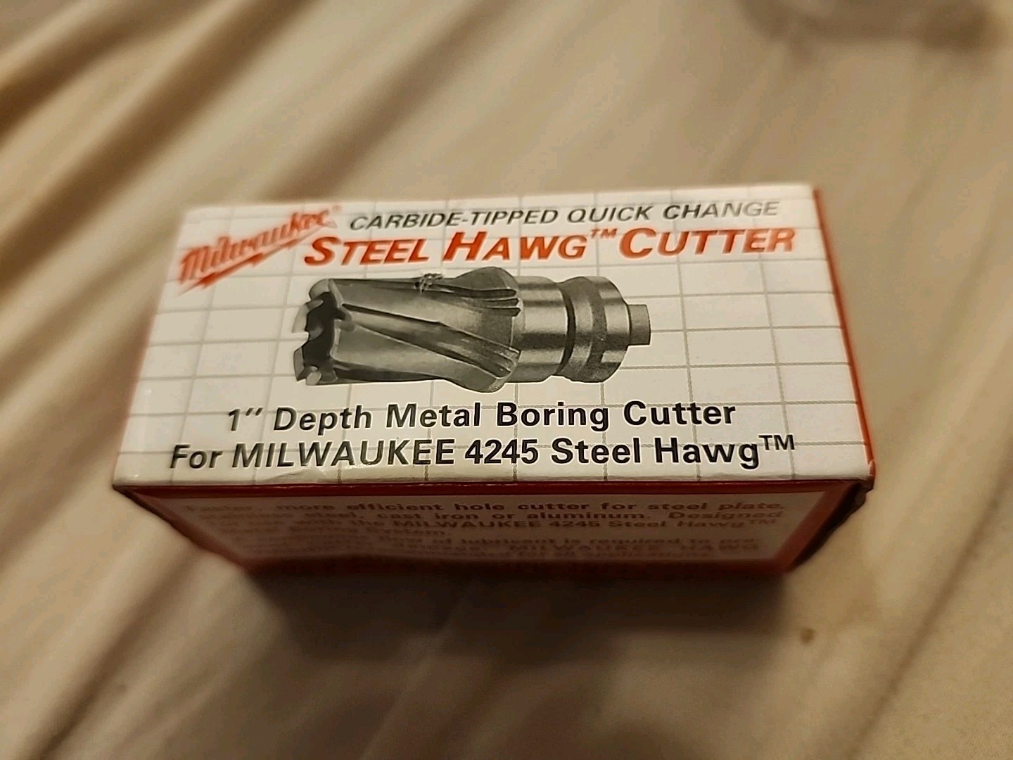 Milwaukee 49-57-1689 1-11/16 in Quick Change Tang Drive Steel Hawg Cutter