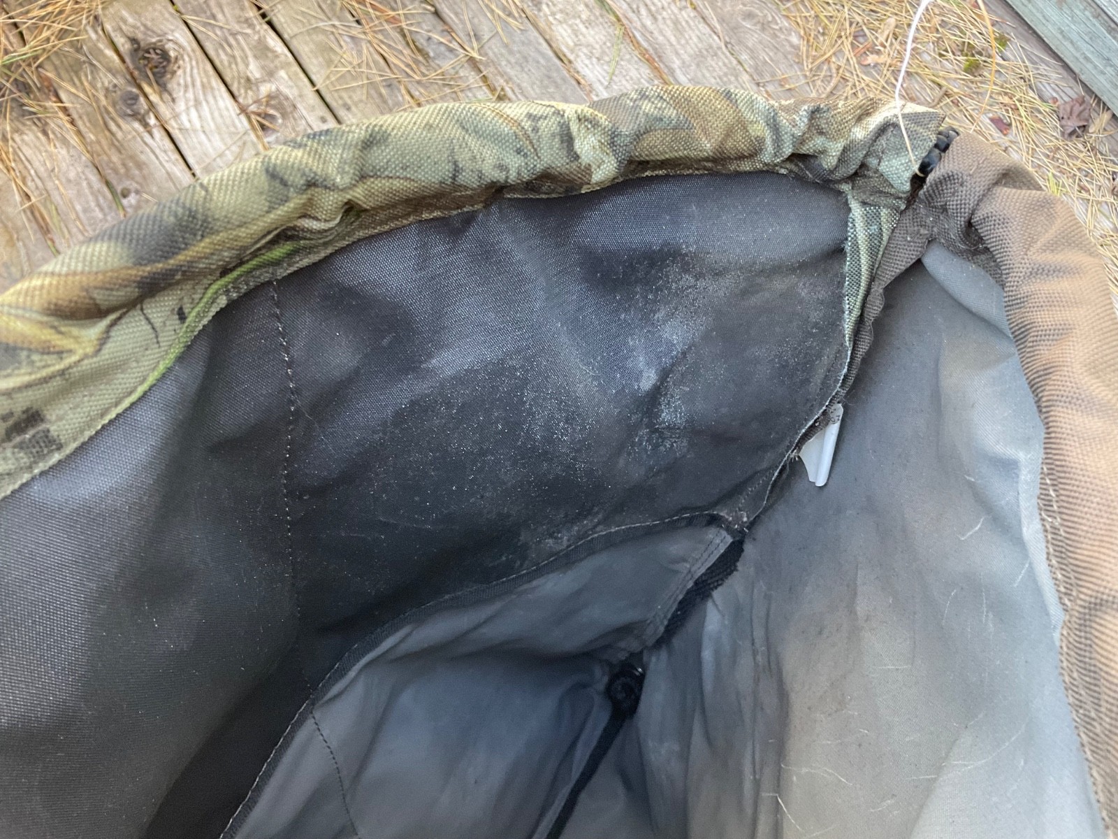 Alps Outdoorz Delta Waterfowl Drawstring Bag Pockets Exc Cond Look at Pictures
