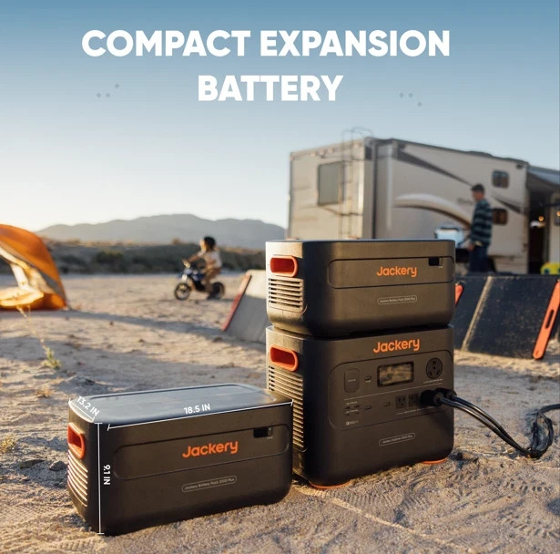 Jackery Refurbished Battery Pack 2000 Plus,1999Wh