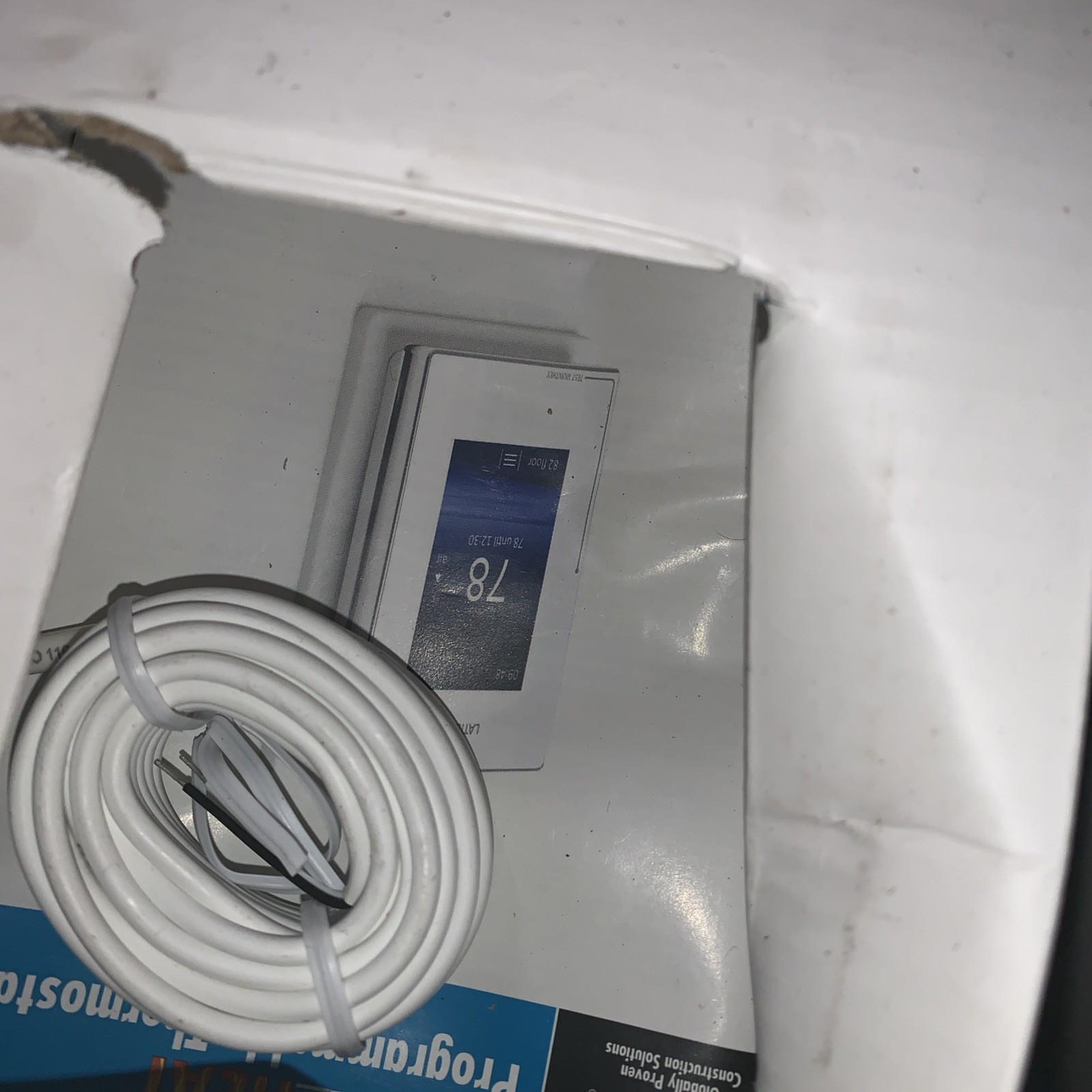 Laticrete 0802-0403-T STRATA HEAT Smart Touch LCD Programmable Thermostat