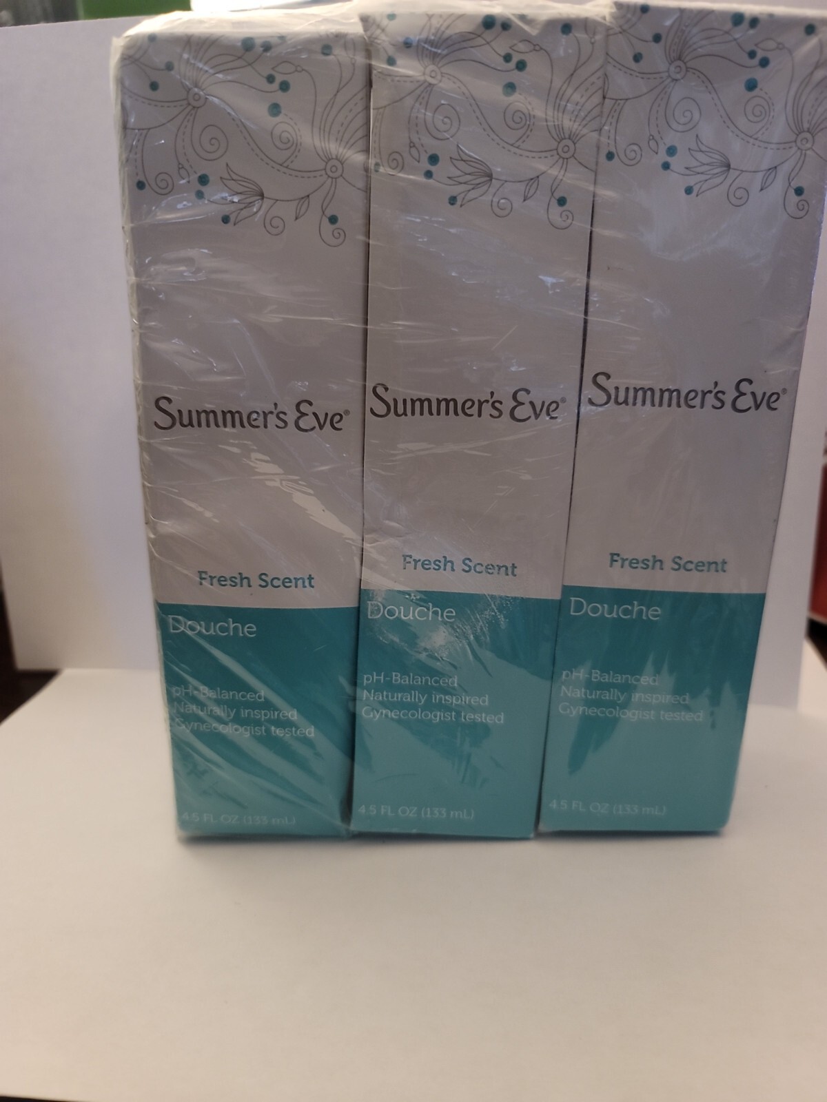 Summer's Eve Douche Fresh Scent Formula 4.5 oz Lot Of 3 New And Sealed