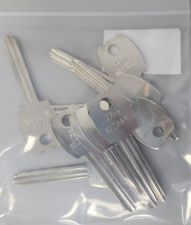ILCO N1286R  Key Blanks - Lot of 10