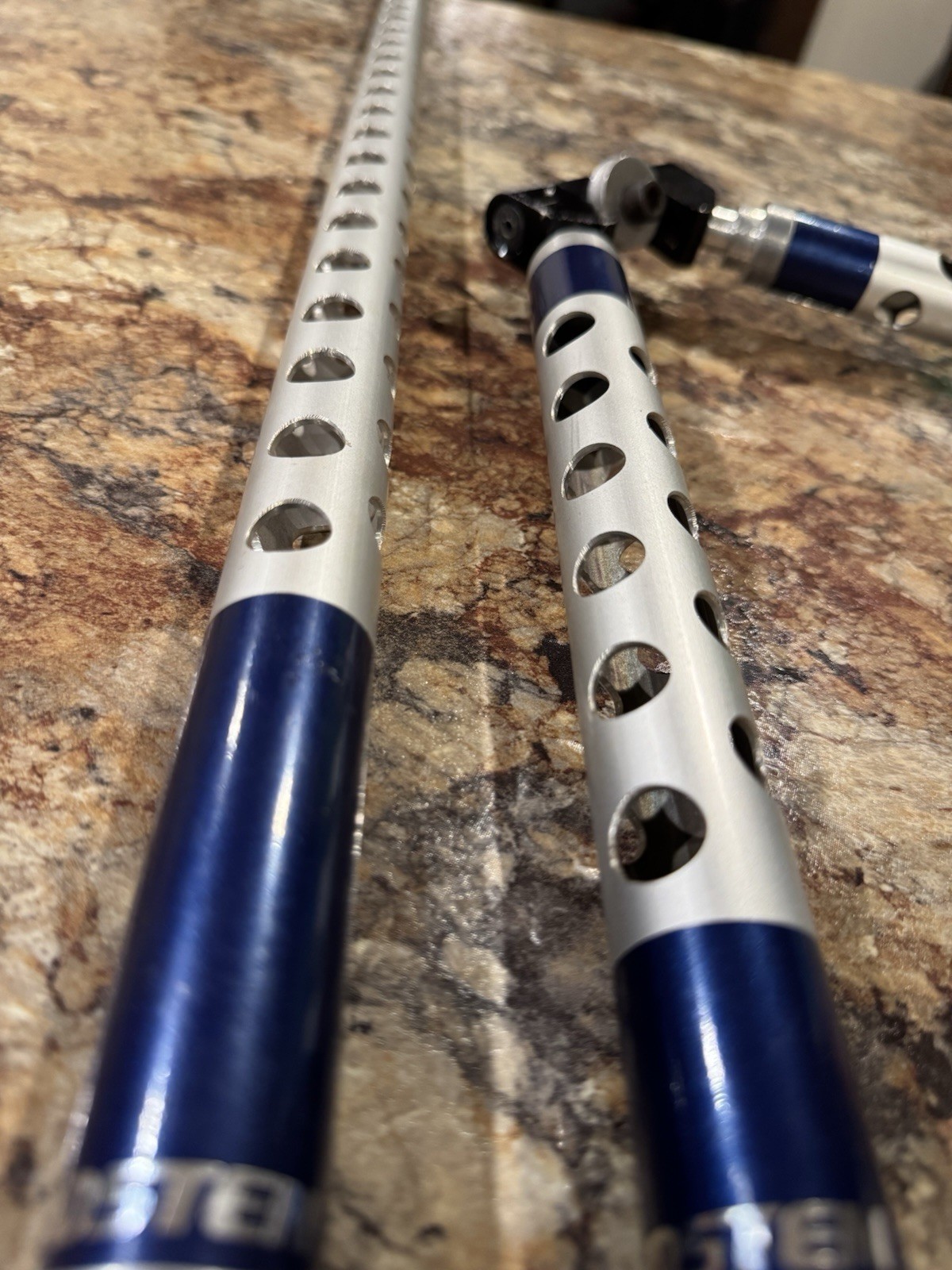 vintage POSTEN archery stabilizer SET 30” Front And (2) 10” Rear