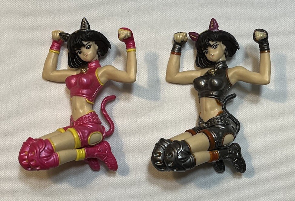 Shirow Intron Depot Mew-Mew StoryImage Figure Yamato Series 2 Lot Bandai Japan