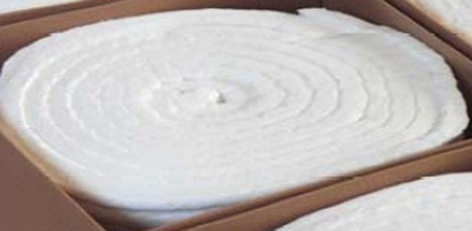 Ceramic fiber blanket (2300°F) Dimension 12' x 24" x 1", 4#, Free Shipping