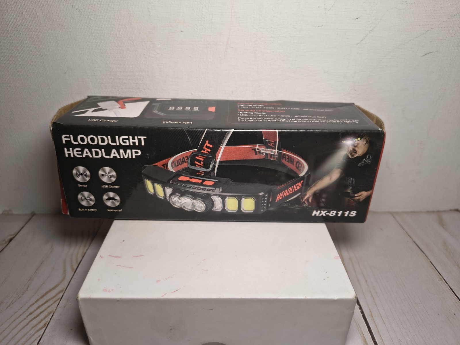 Floodlight Headlamp HX-811s, Open Box, Brand New