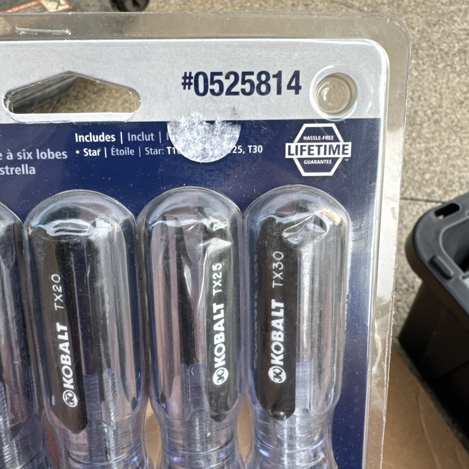 Kobalt 0525814 Torx Driver Set, 5pc GG1