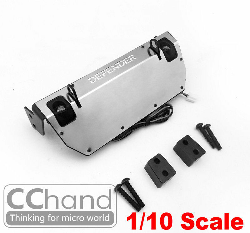 CC HAND Steering Guard and Light Assembly for RC4WD  D90/D110 (DEFENDER+5mmLED )