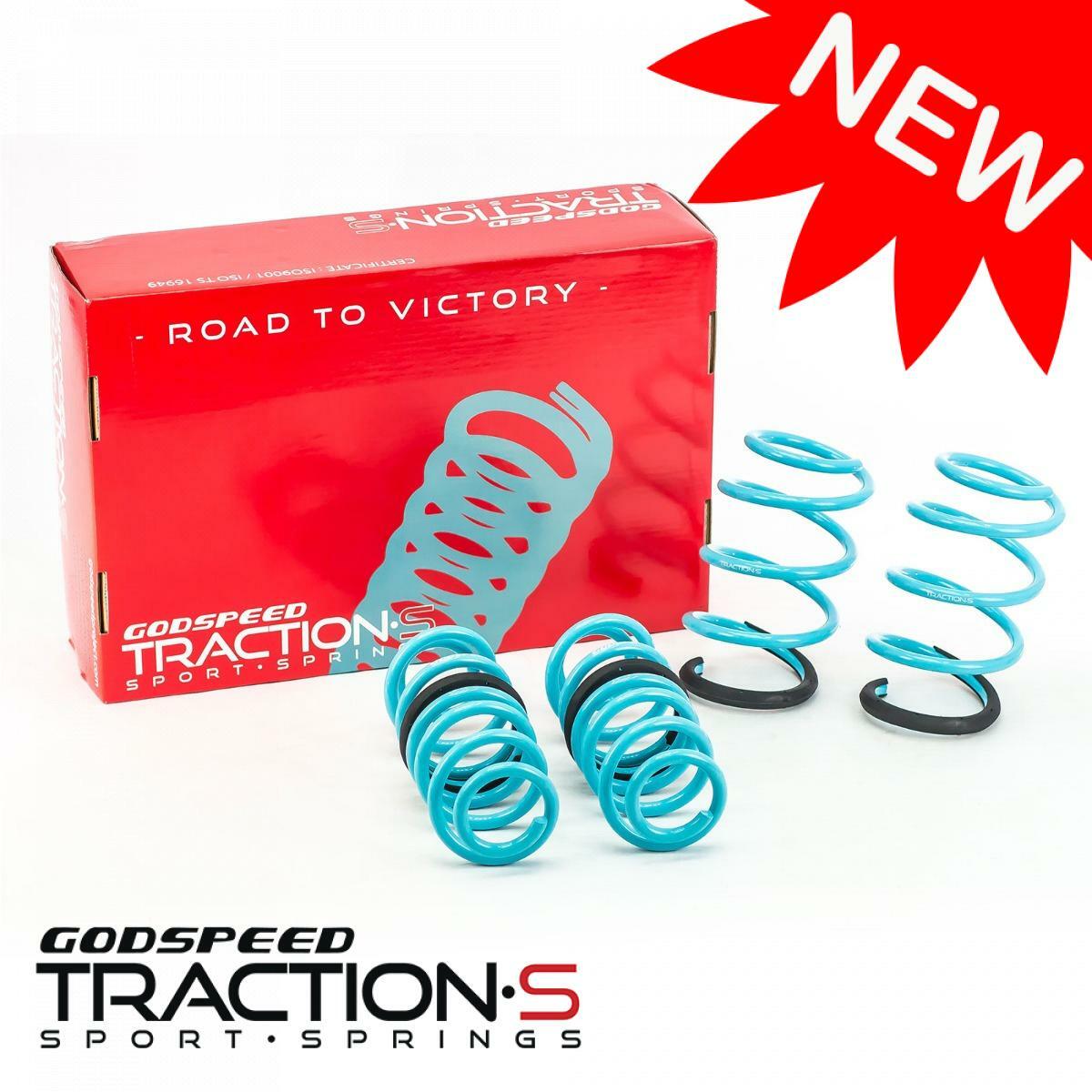 for Jetta S/SE/SEL/TDI 14-18 Sports Lowering Springs Traction-S By Godspeed