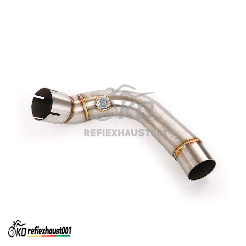 For Honda CBR600RR 2007-2025 Middle Exhaust Link Pipe Connect Tube Slip On Stock