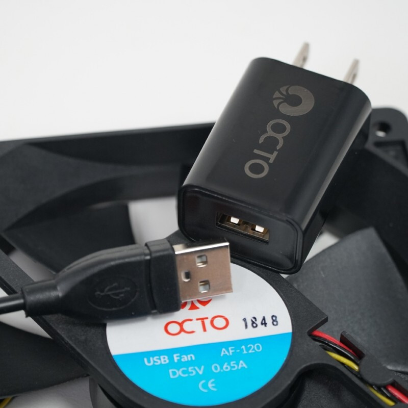 4" USB Smart Aquarium Fan (AF120) - Reef Octopus