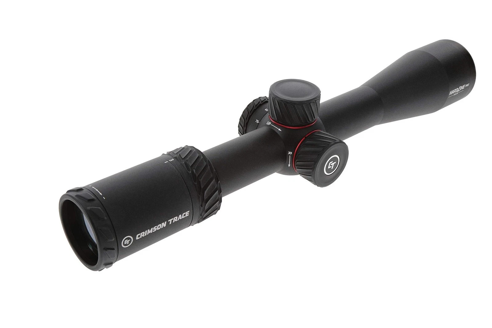 CRIMSON TRACE Hardline Pro 3-12x42mm Rifle Scope SFP MR1-MOA Reticle 30mm Tube