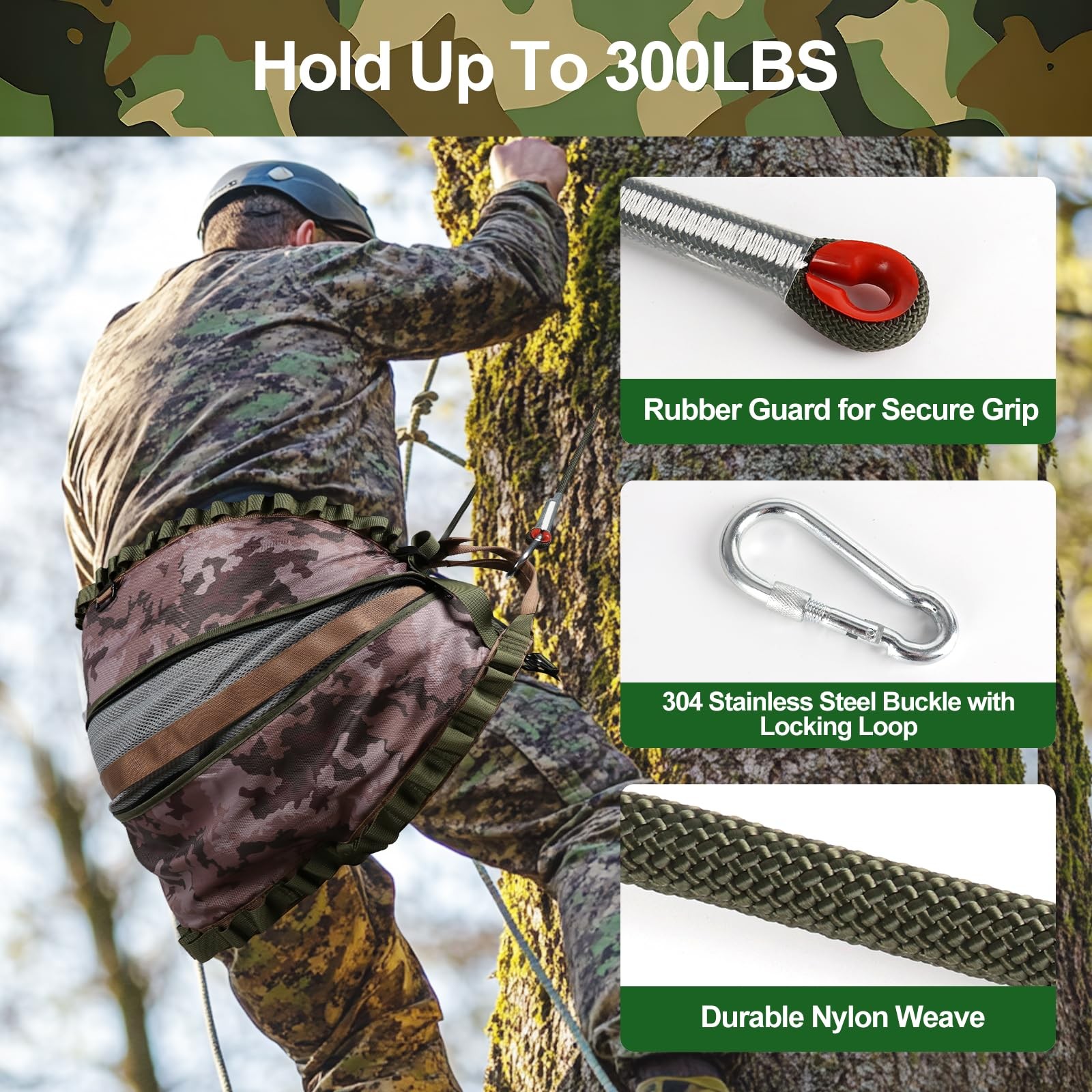 Hunting Saddle,Hammock Saddle Hunting,Comfortable Saddle Hunting System,Hammo...