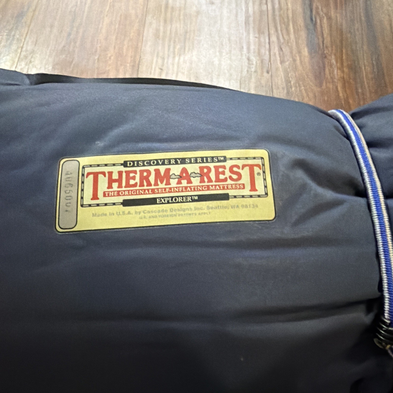 Therm-a-rest base camp self inflating sleeping pad camping backpacking