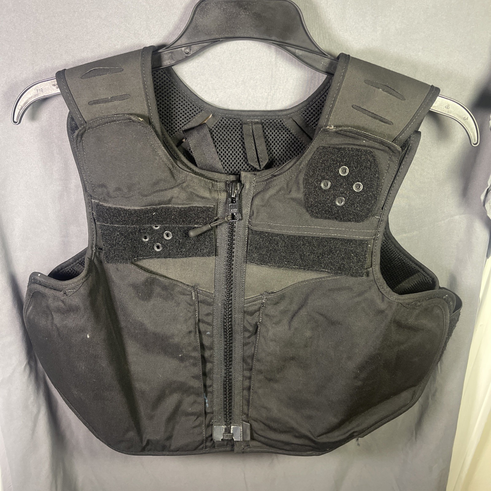 SAFARILAND V1 CLN Armor Carrier Front Opening L Short 2212-2213 Black Webless