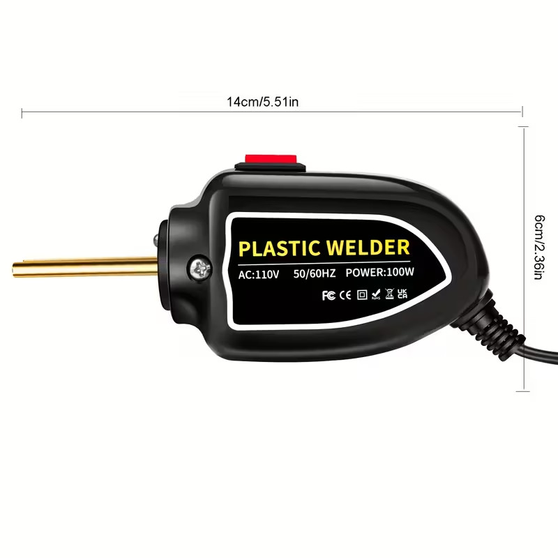 100W Plastic Welding Repair Kit including 200pcs Staples