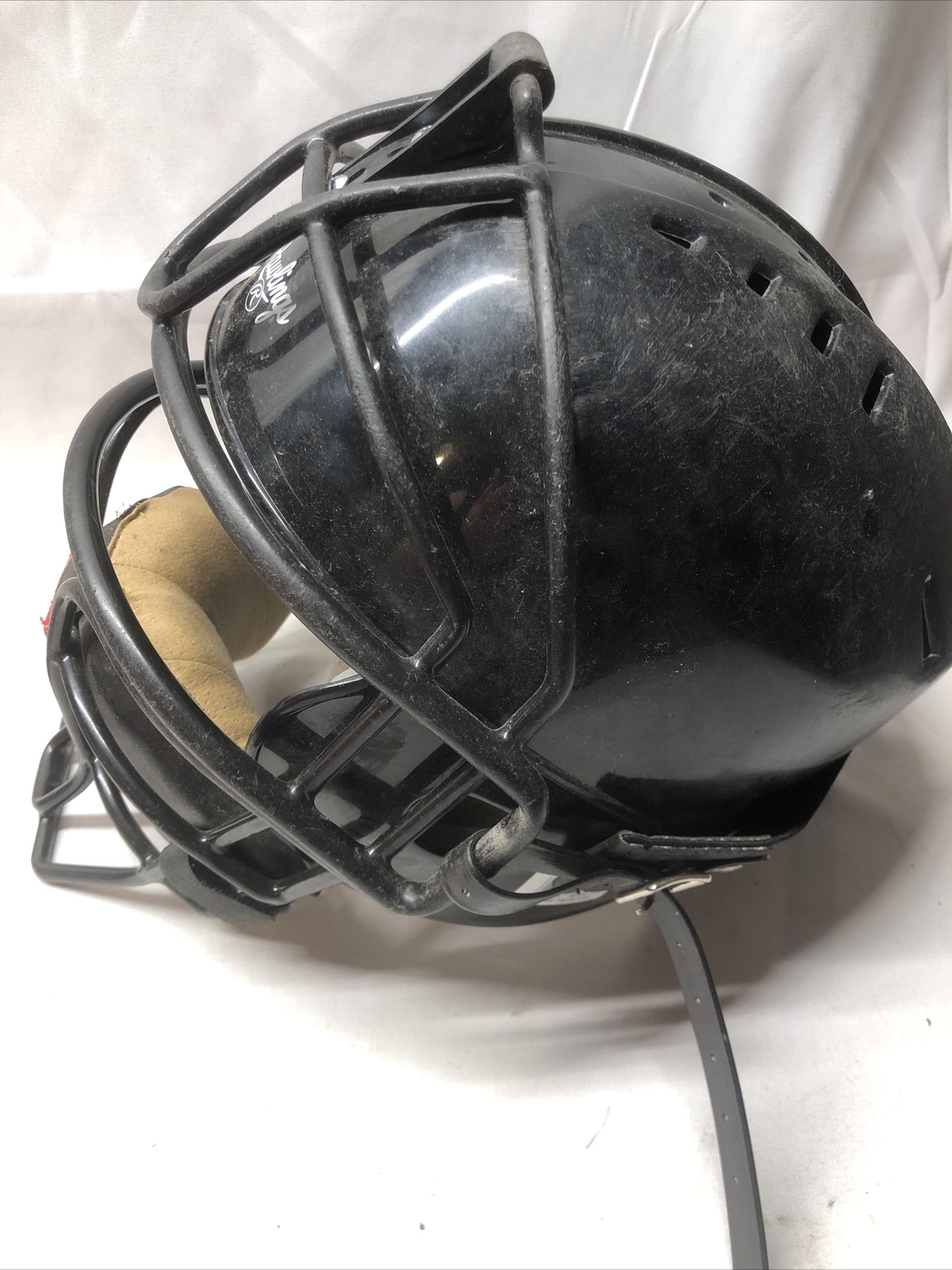 Rawlings Ai1 Baseball Catcher's Helmet and Mask Black 6 5/8 - 7 Youth