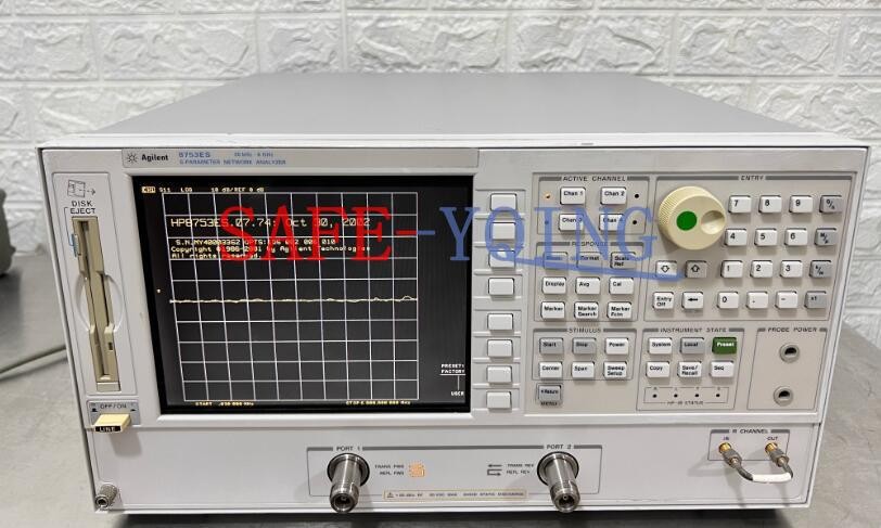 ONE Agilent 8753ES S-Parameter Network Analyzer 30kHz-6GHz USED