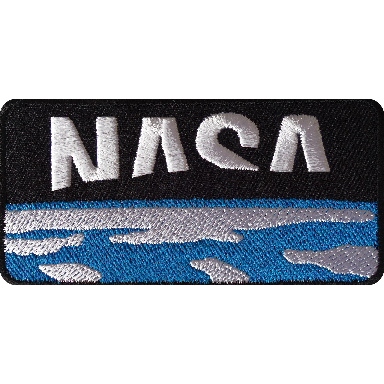 NASA Iron On Patch Sew On Clothes Bag Astronaut Fancy Dress Costume Space Badge