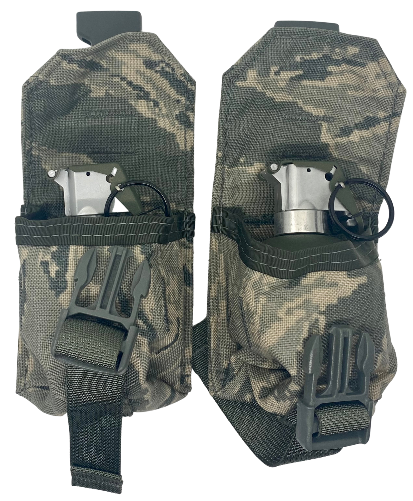 MOLLE II Hand Grenade Pouch Air Force ABU x 2