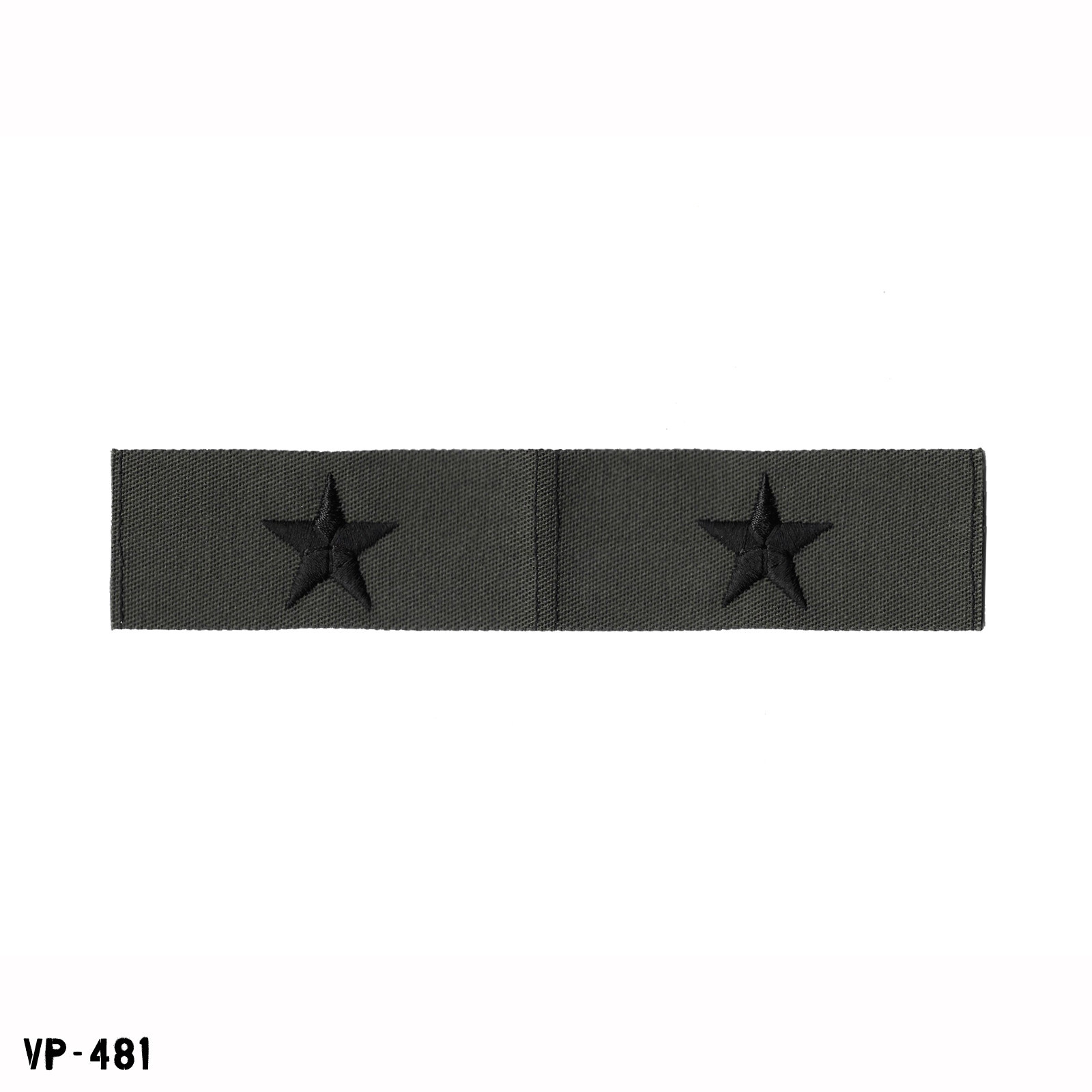 Rear Admiral Lower Half O7 Collar Patches ~ US Navy Subdued ~ Vanguard ~ NEW