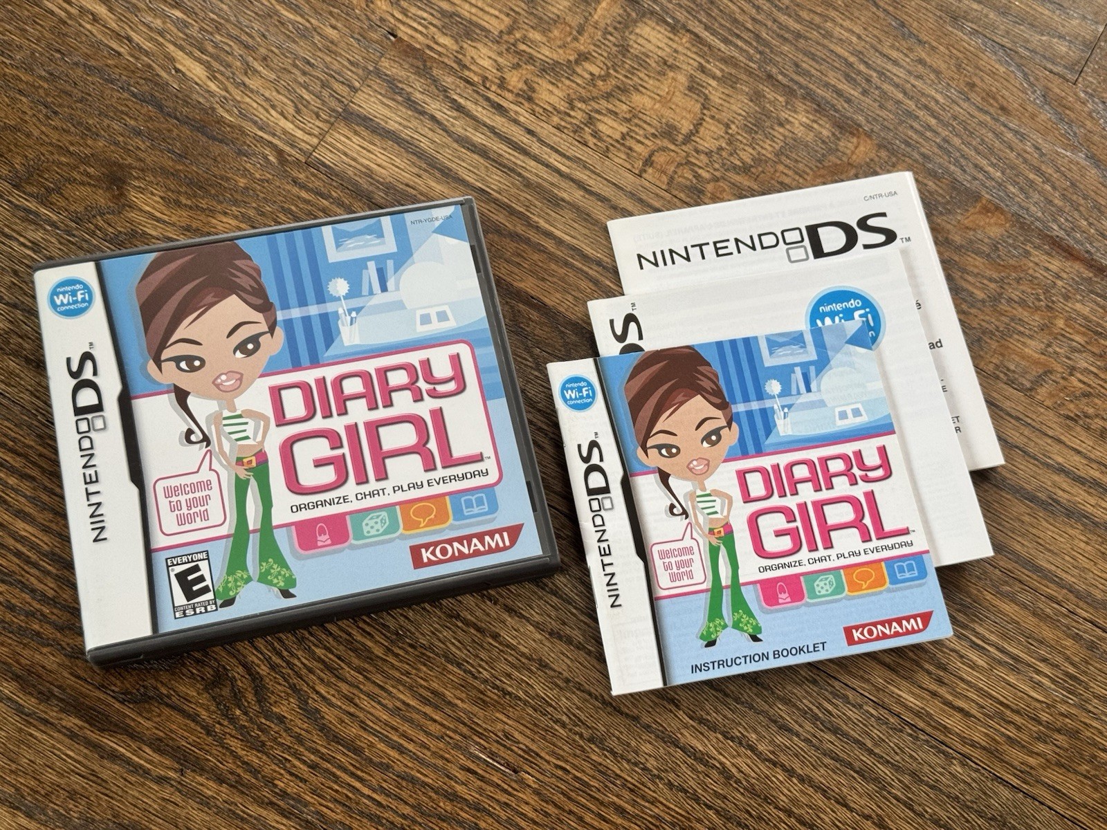 Diary Girl - Nintendo DS / Case ONLY / No GAME / Authentic USA Version