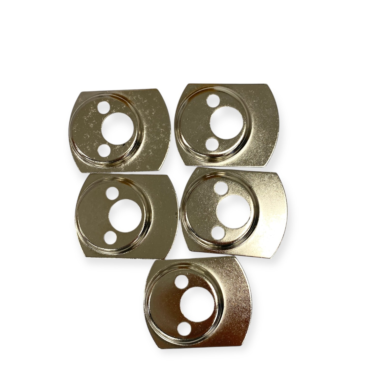 Mounting Bracket Plates 3 Hole for Various Applications, 5 Pcs