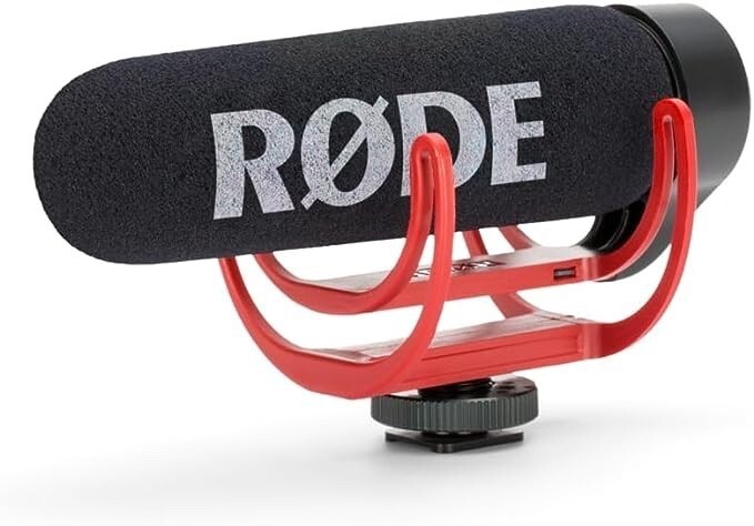 Rode VMGO Video Mic GO Lightweight On-Camera Microphone Super-Cardioid
