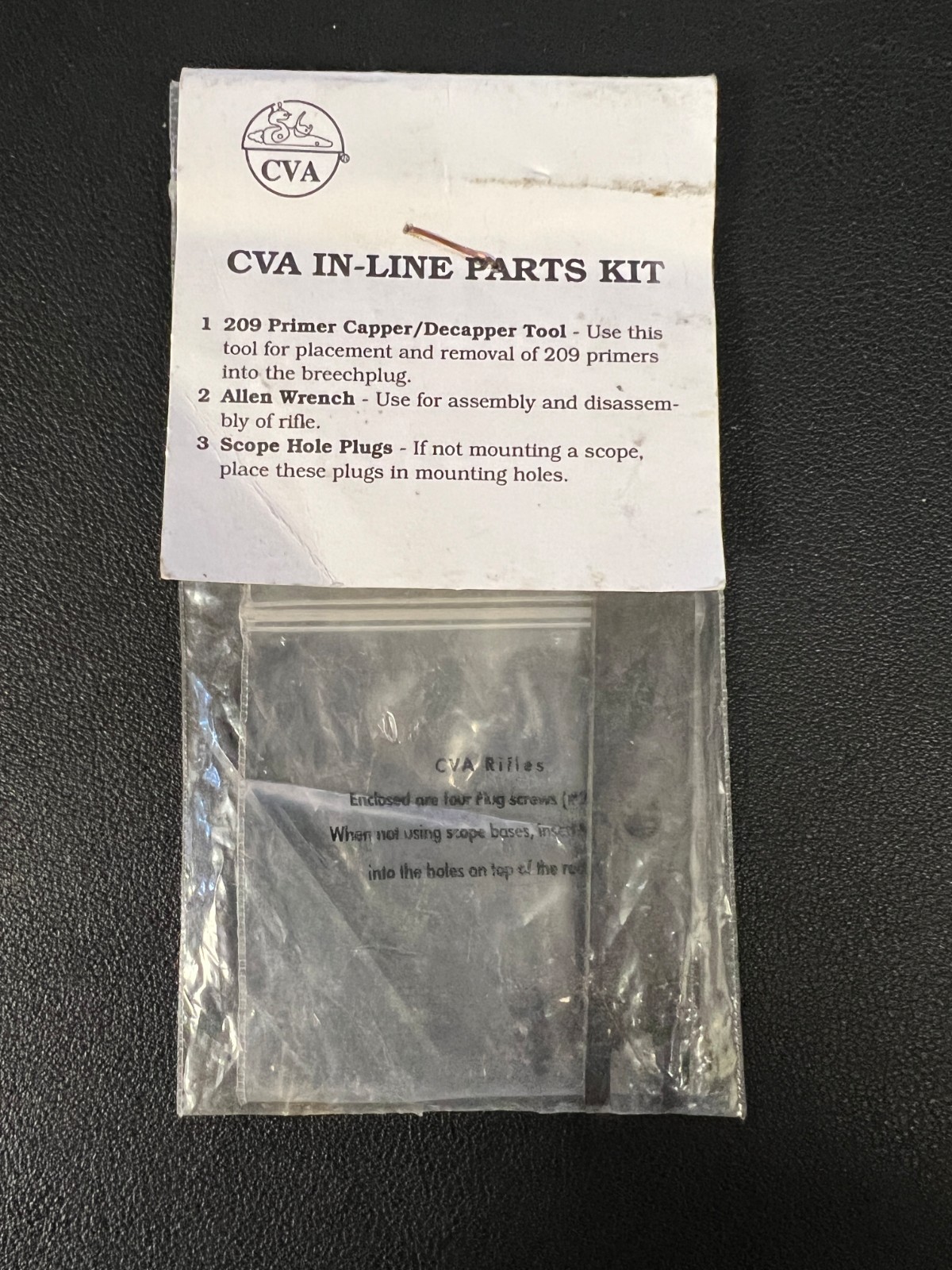 CVA Inline In-Line #209 Primer Capper/Decapper Tool Parts Kit