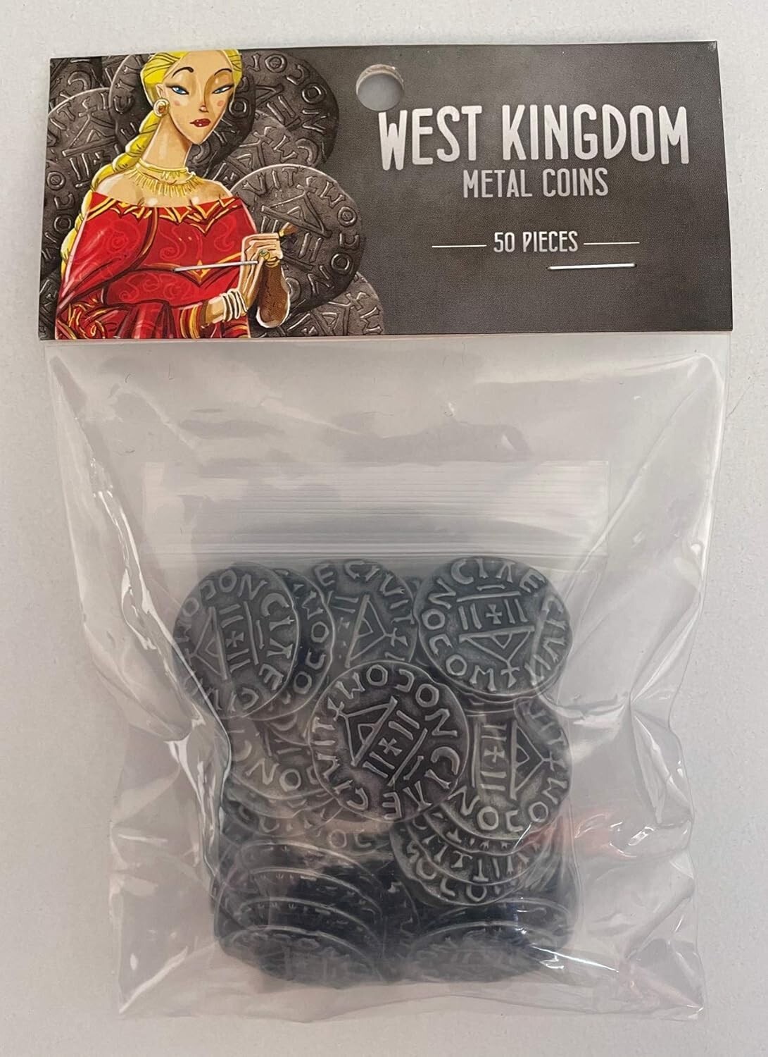 West Kingdom Metal Coins for Architects and Paladins of the West Kingdom New USA