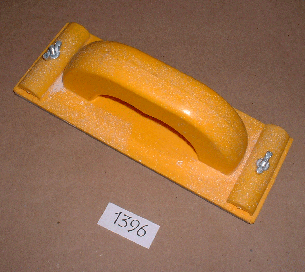 Yellow Plastic Drywall Hand Sander