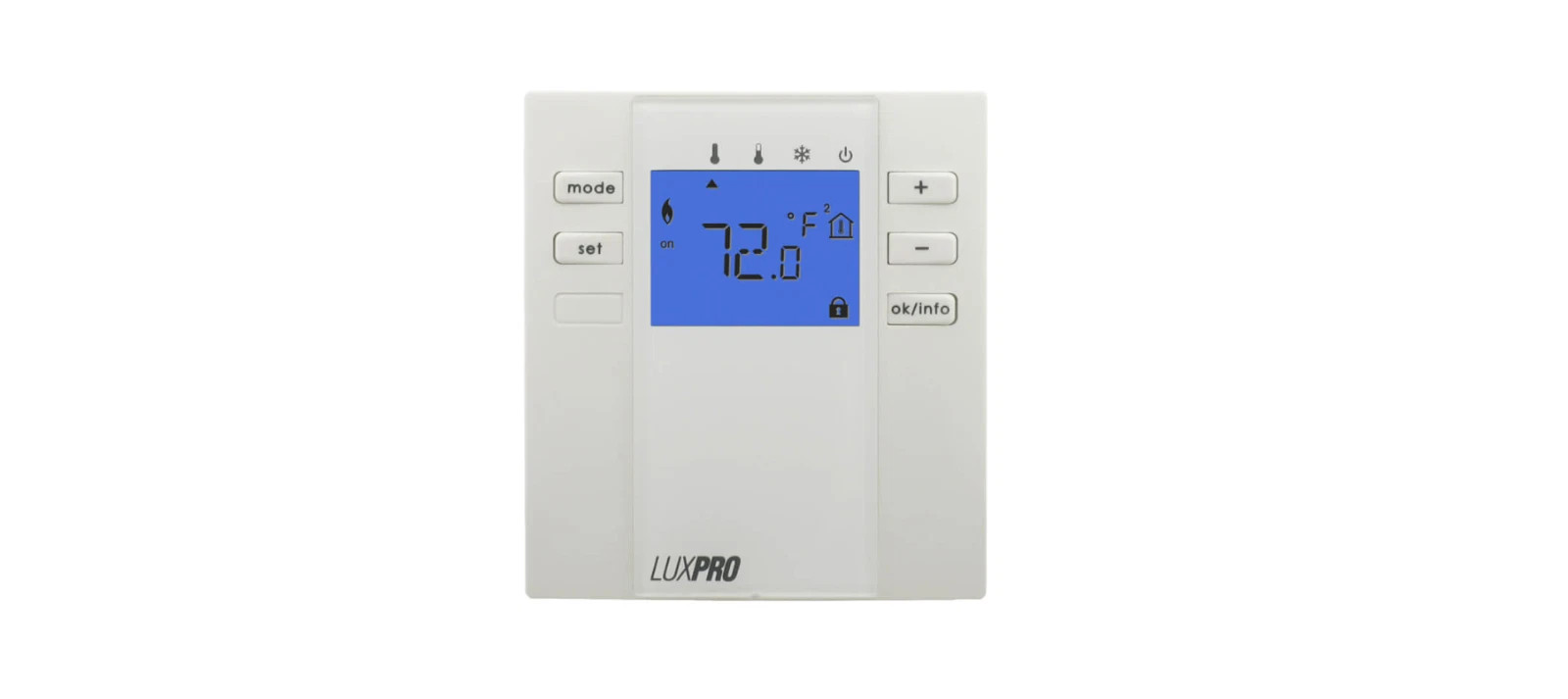 LuxPro Non-Programmable Floor Slab Thermostat-P2000F, Radiant Underfloor Heating