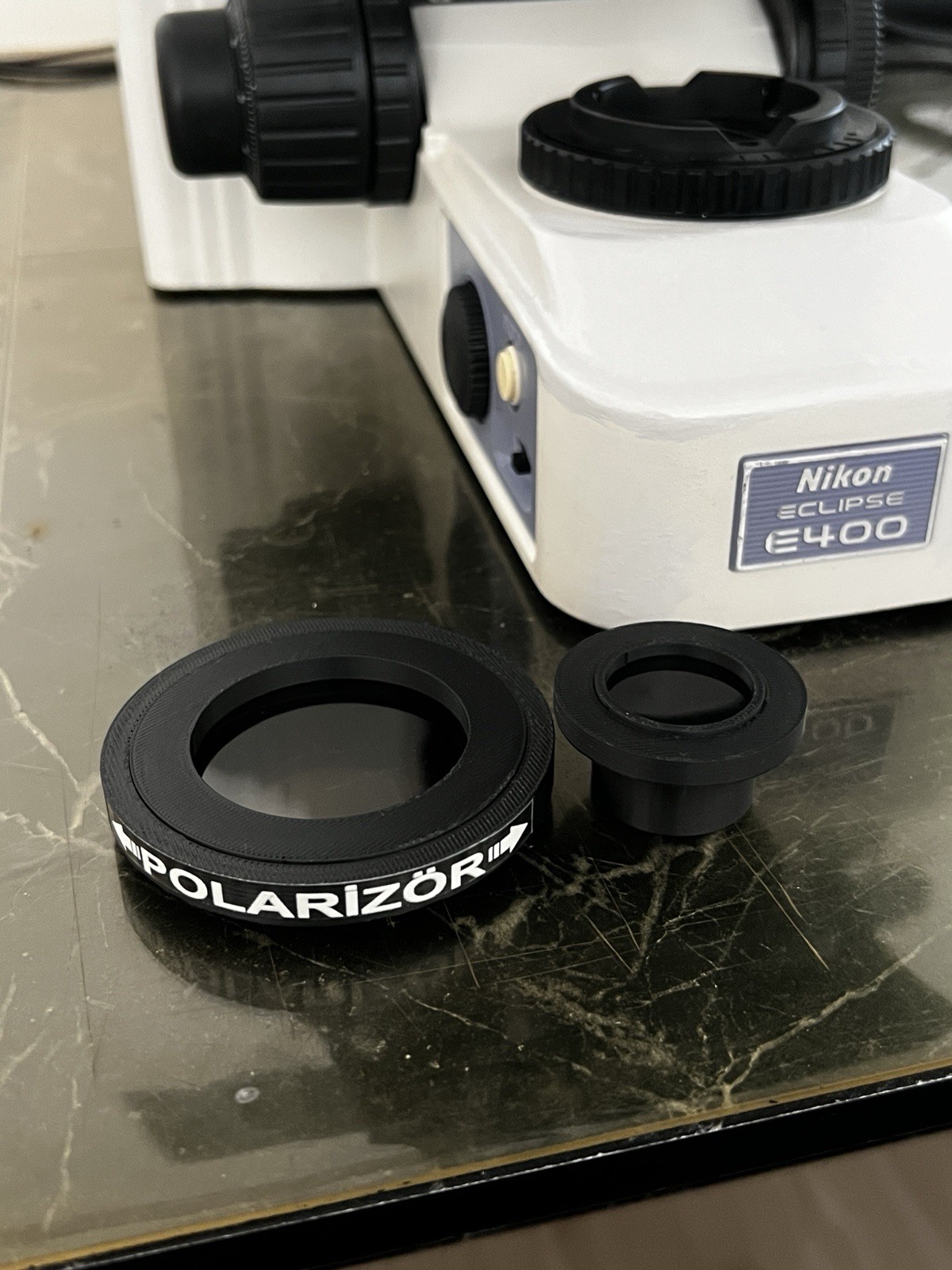 Polarizing Attachment Kit for Nikon Eclipse E400 Microscope POL DIY