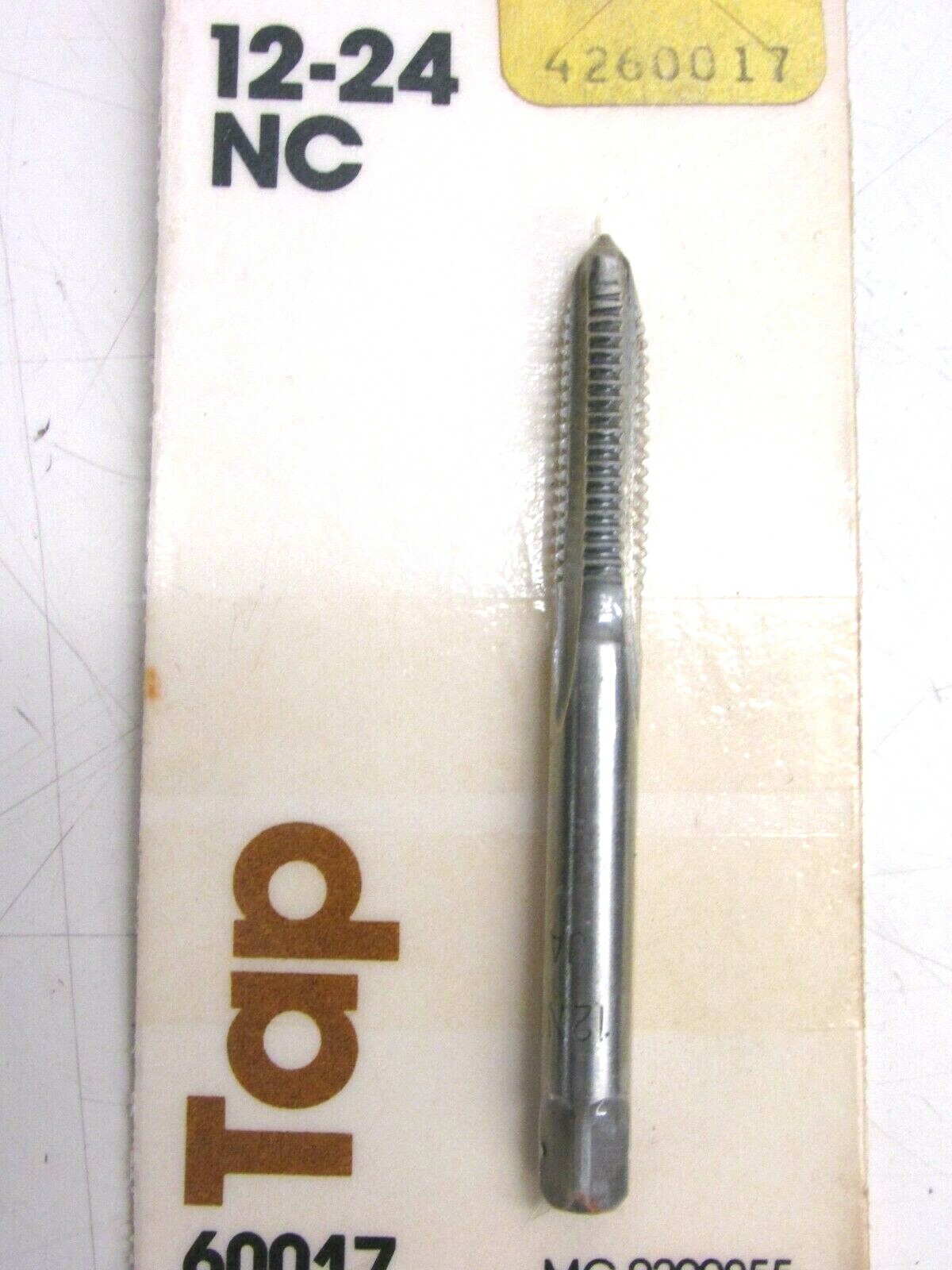 NEW! DISSTON 12-24 NC THREADING TAP, 60017